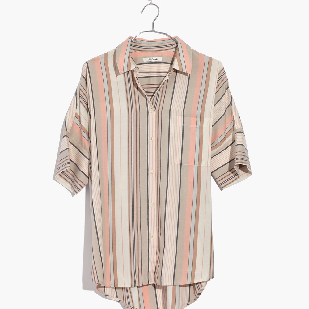Madewell Courier Shirt in Aldwin Stripe